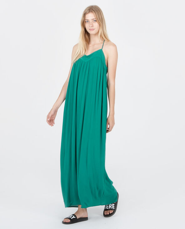 Pimkie robe longue verte 2025