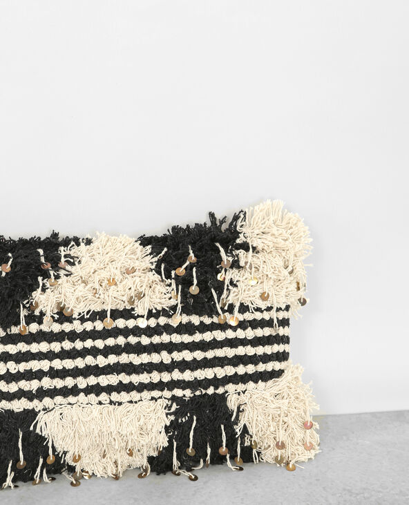 Coussin ethnique noir - Pimkie
