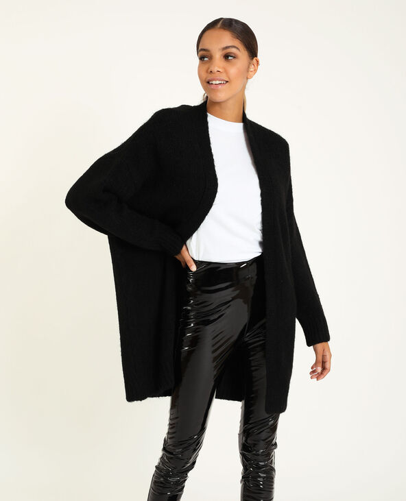 Grand gilet noir - Pimkie