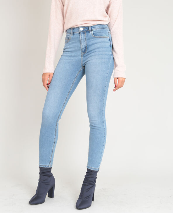 Skinny taille haute bleu clair - Pimkie