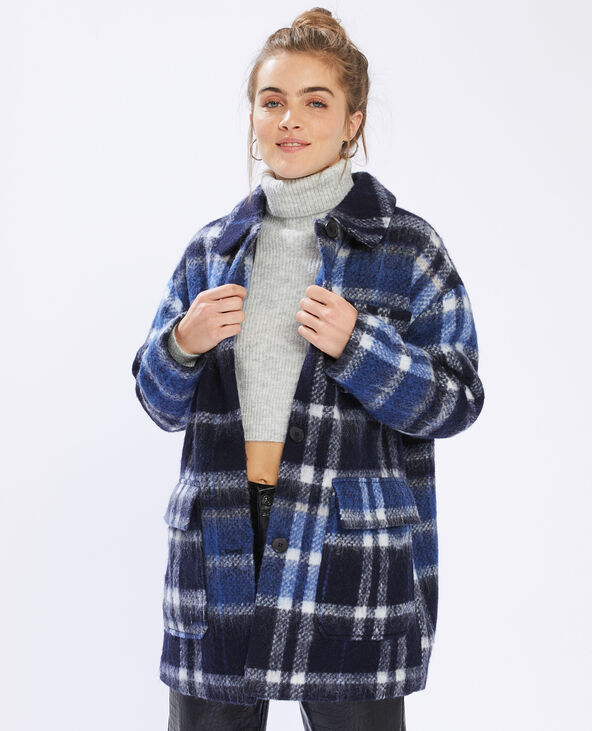 Manteau a carreaux