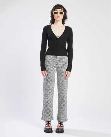 Gilet maille côtelée noir - Pimkie