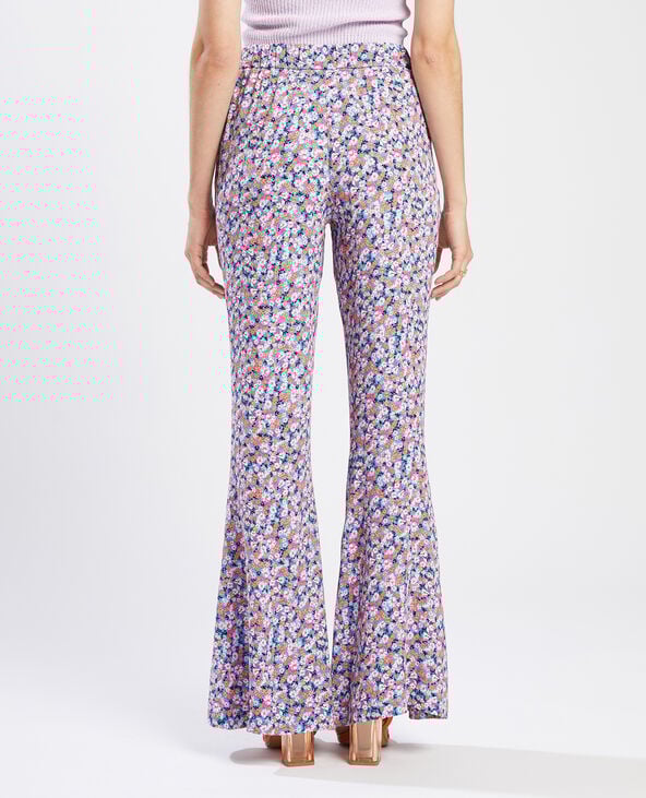 Pantalon flare bleu électrique - Pimkie
