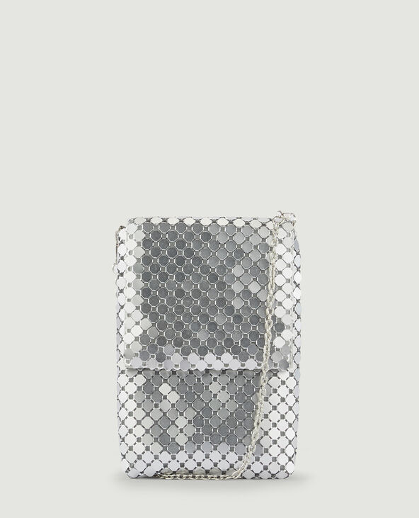 Pochette métal argenté - Pimkie