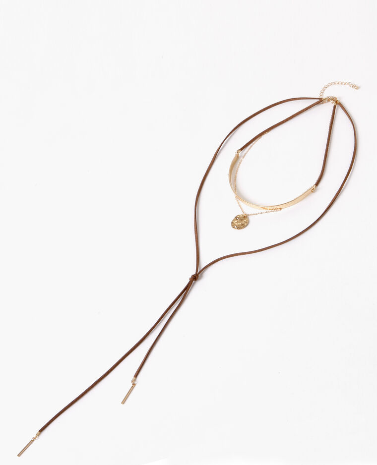 Collier multi-rangs doré - Pimkie