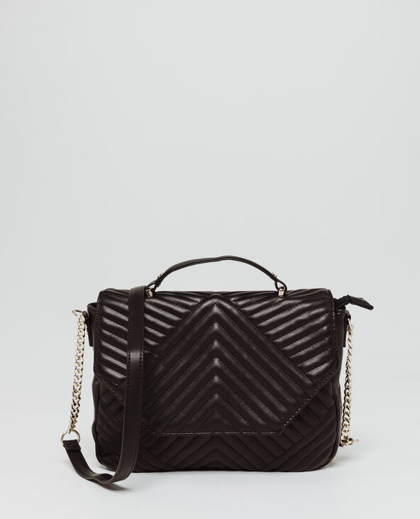 Sac matelassé noir - Pimkie