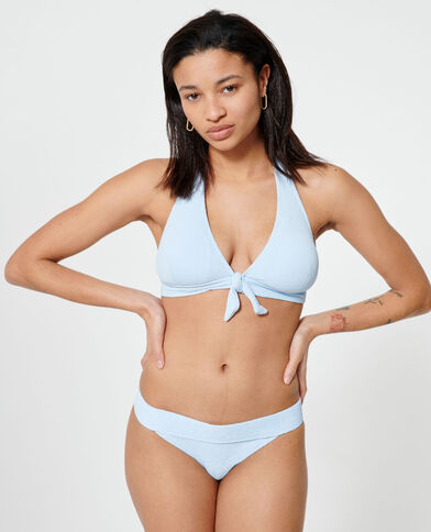 Haut de maillot de bain triangle vert d'eau - Pimkie