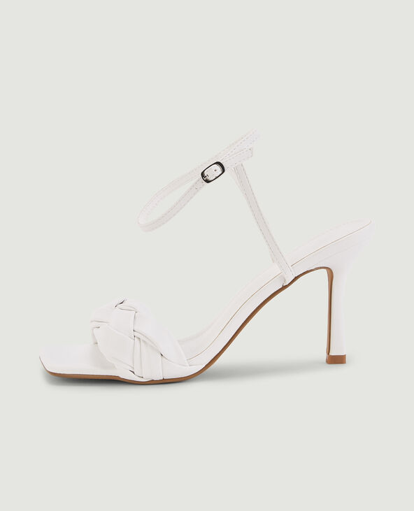 Sandales à talons blanc - Pimkie