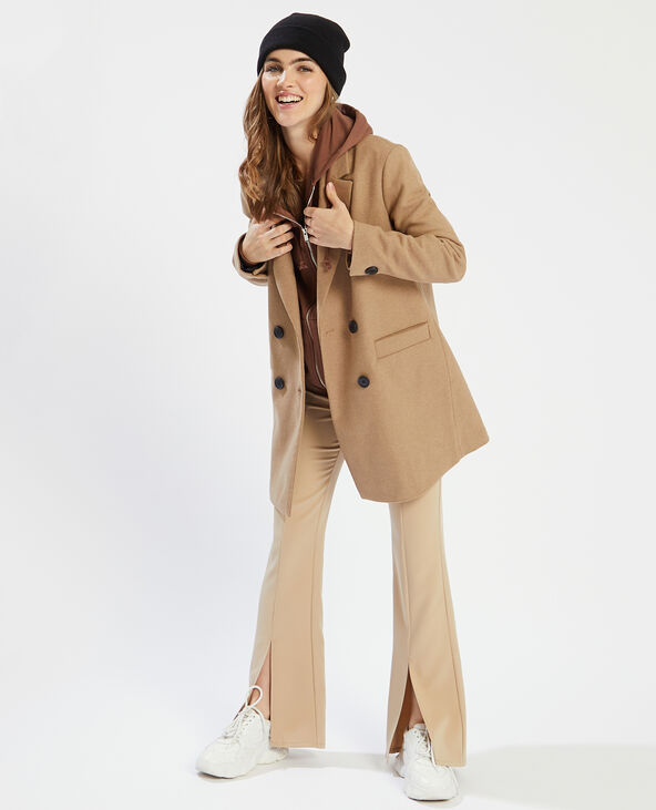 Manteau drap de laine