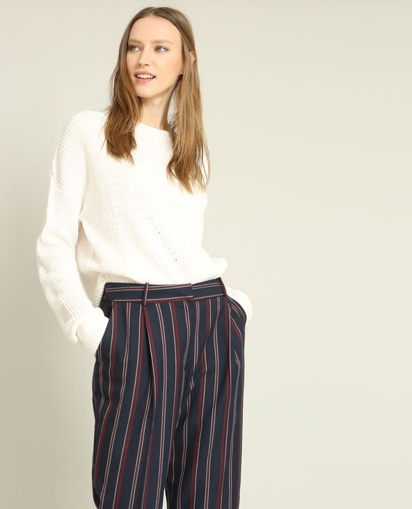 Pull basique blanc - Pimkie