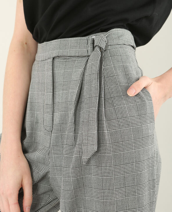 Pantalon carotte blanc - Pimkie