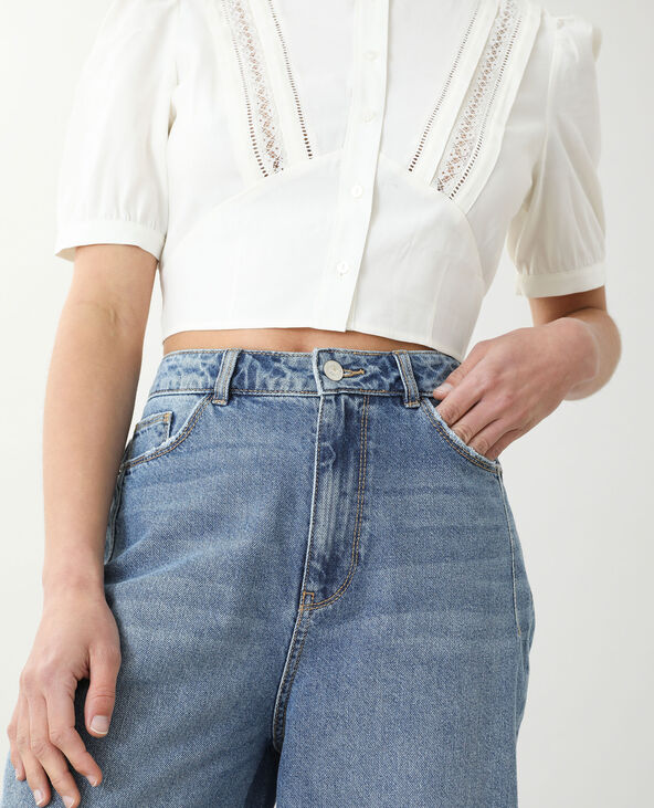Jean slouchy high waist bleu - Pimkie