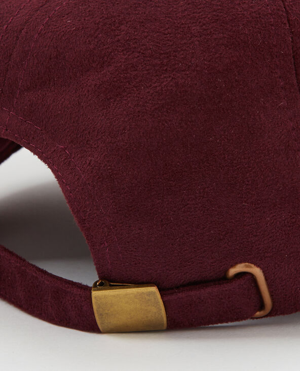 Casquette brodée bordeaux - Pimkie