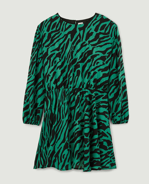 Robe fluide vert - Pimkie