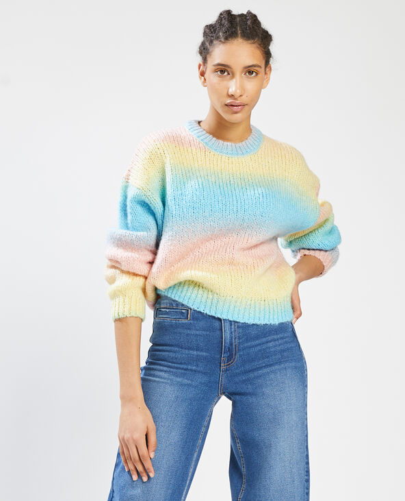Pull arc en ciel femme deals