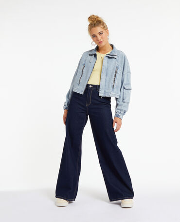 Veste en jean pour femme Blouson jean et veste courte Pimkie
