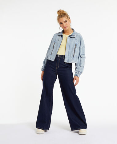 Veste jean sales femme pimkie