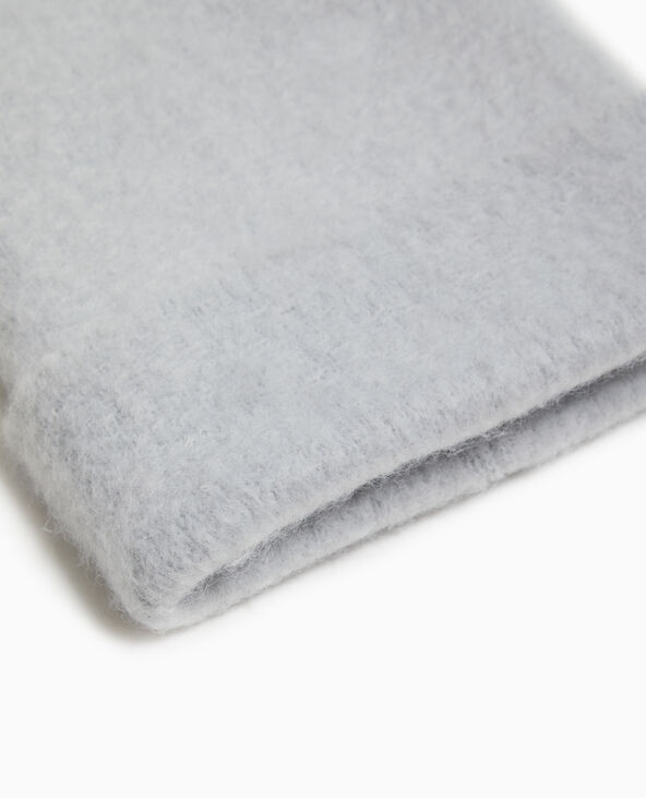 Bonnet en maille ultra douce gris - Pimkie