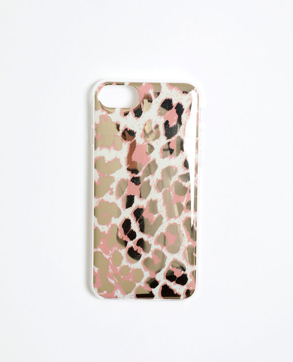 Coque léopard pour iPhone 6/6S/7/8 rose clair - Pimkie