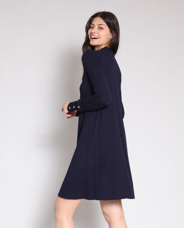 Robe pull bleu marine - Pimkie