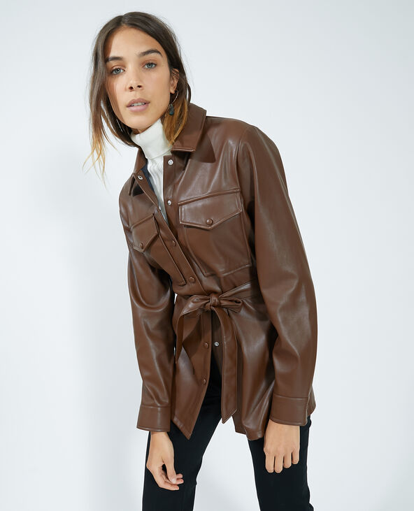 Veste simili cuir Pimkie