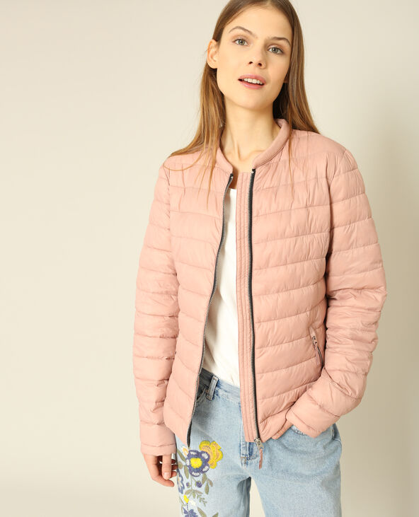 Doudoune fine rose hot sale
