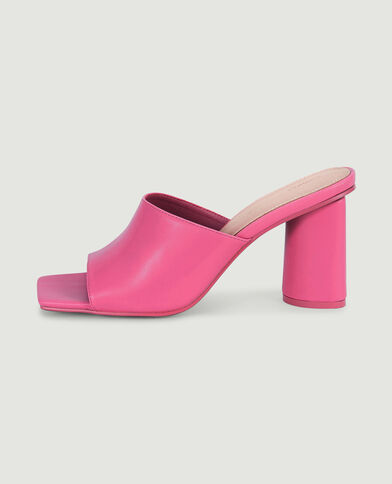 Mules à talons rose - Pimkie