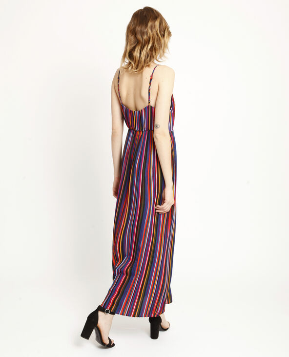 Robe longue multicolore bleu - Pimkie