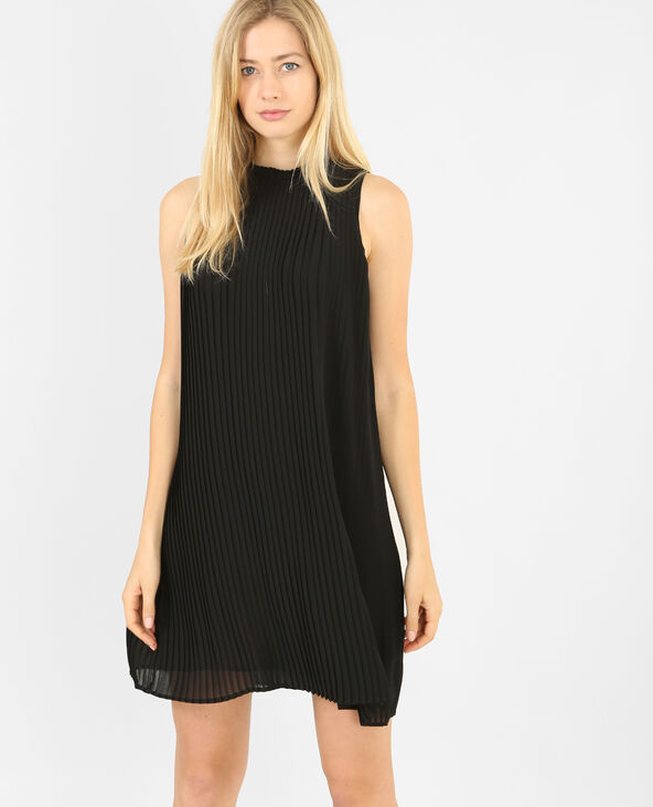 Robe plissée noir - Pimkie
