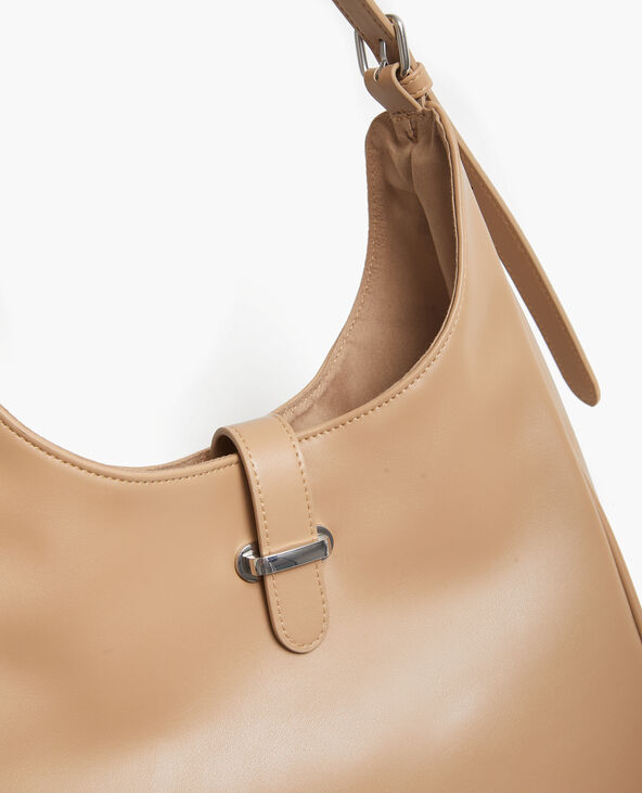 Sac haut porté épaule taupe - Pimkie