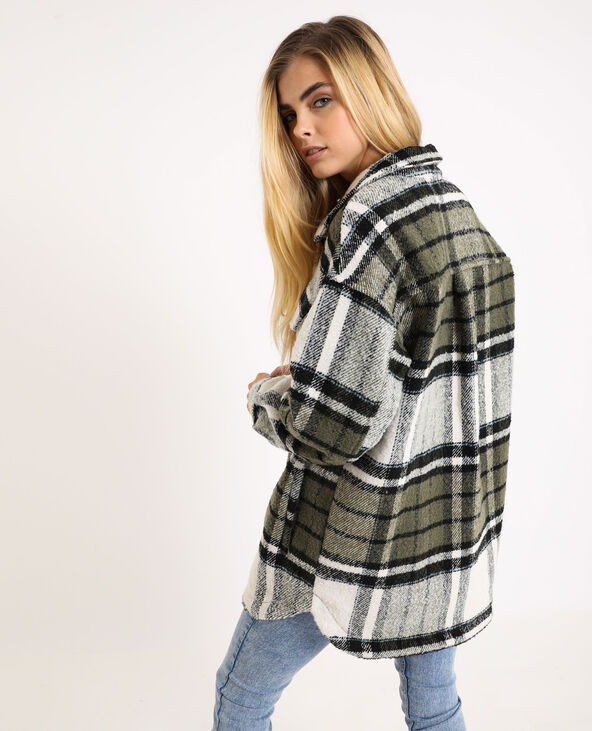 Surchemise vert de gris - Pimkie
