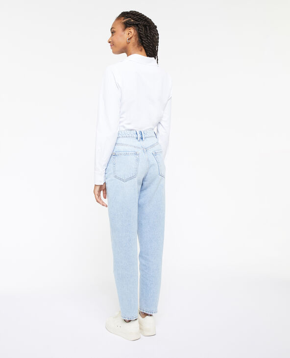 Jean mom taille haute bleu - Pimkie