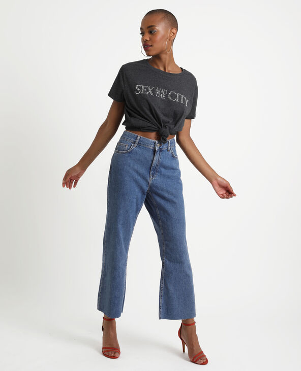 T-shirt Sex and the City noir - Pimkie