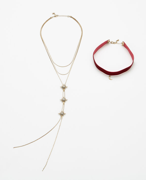Lot de 2 colliers doré - Pimkie