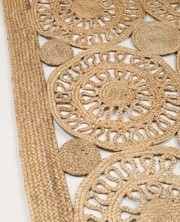Grand tapis jute beige - Pimkie