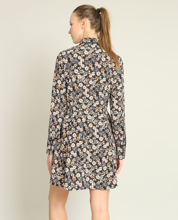 Robe chemise fleurie best sale