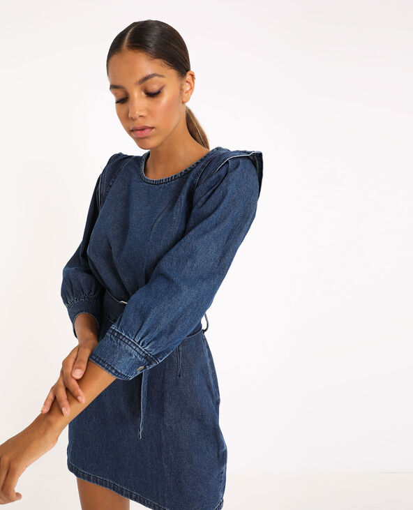 Robe en sales jean ceinture
