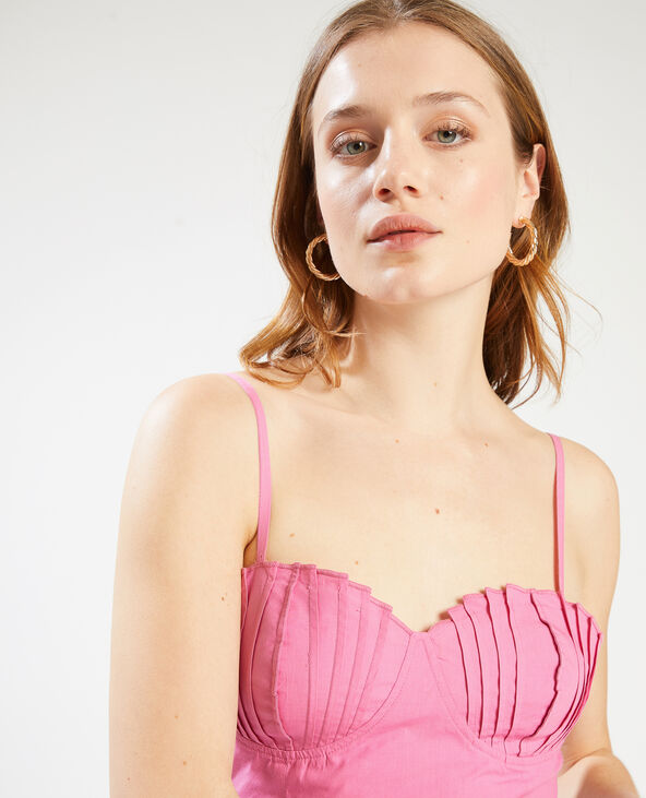 Brassière balconnet vieux rose - Pimkie