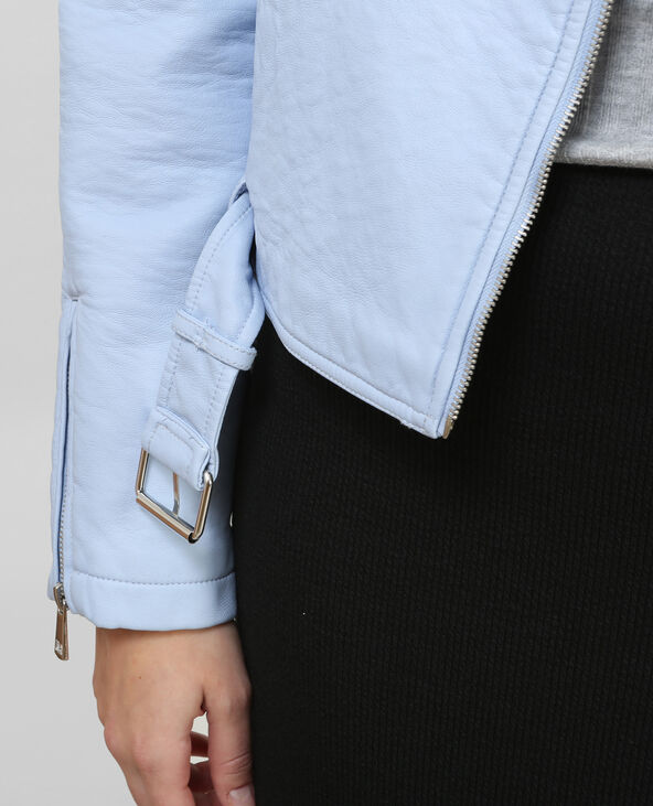 Veste biker bleu - Pimkie
