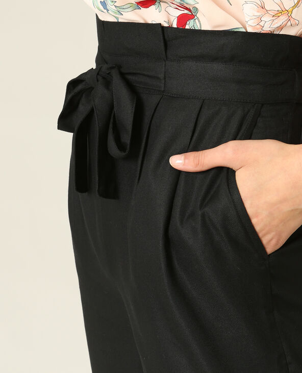 Pantalon fluide noir - Pimkie