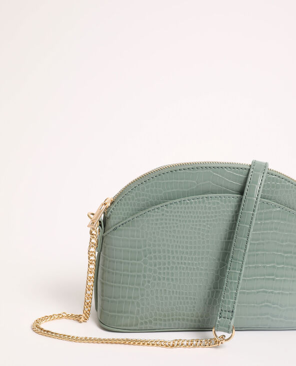 Sac à main demi-lune gris - Pimkie