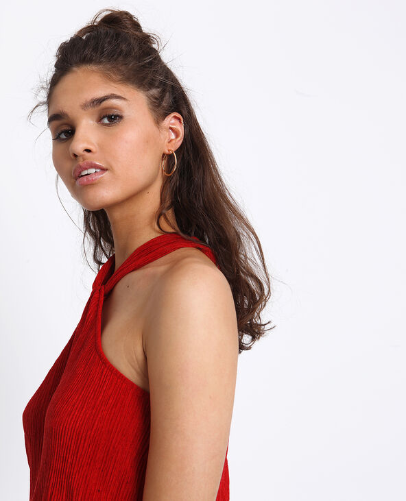 Top sans manches rouge - Pimkie