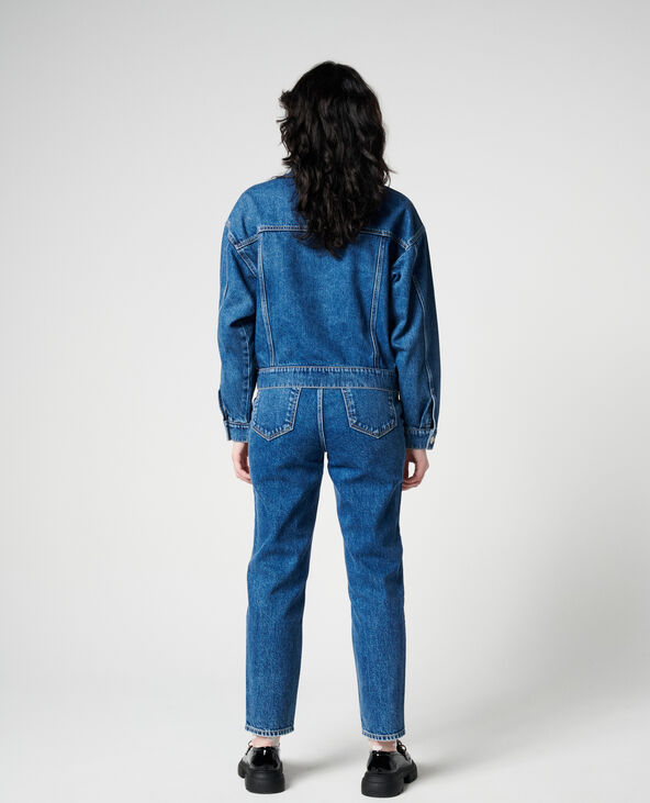 Veste en jean bleu foncé - Pimkie