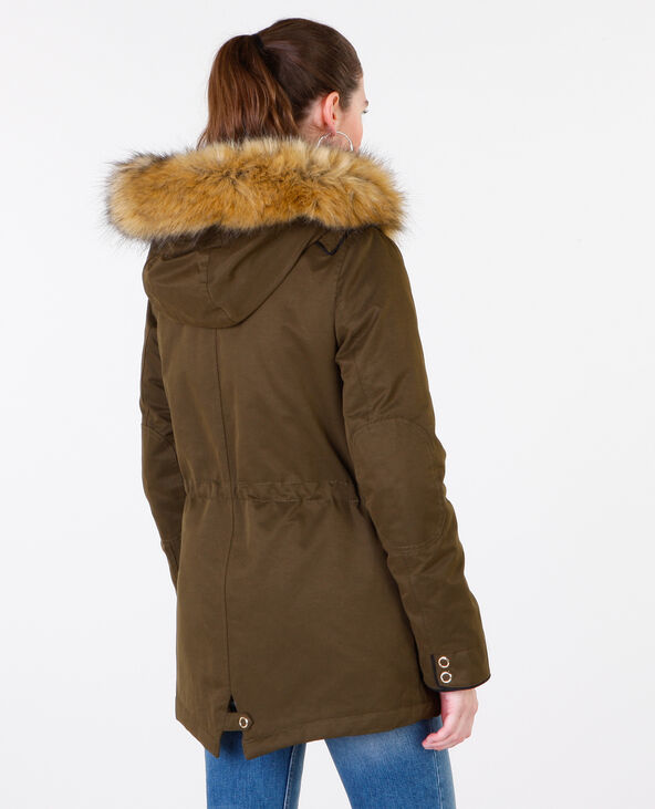Parka capuche marron - Pimkie