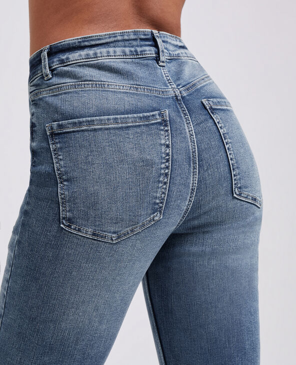 Jean skinny taille haute bleu - Pimkie