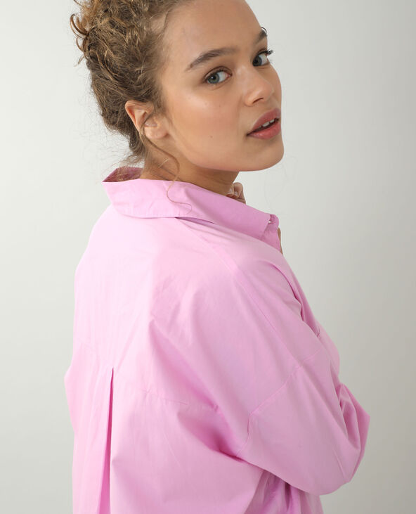 Robe chemise rose - Pimkie