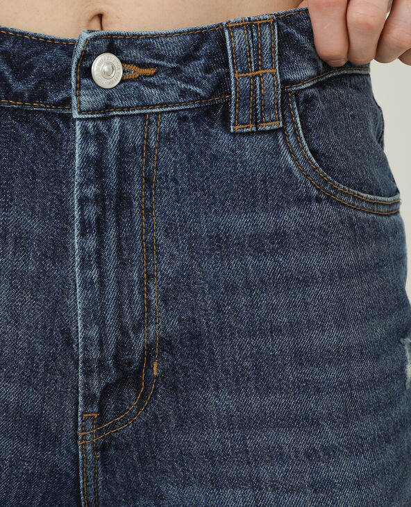 Jean mom bleu marine - Pimkie