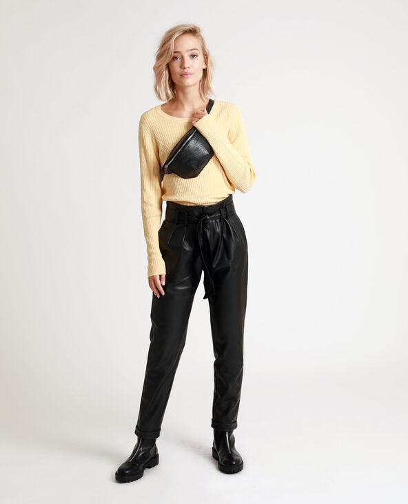 Pull fin jaune - Pimkie
