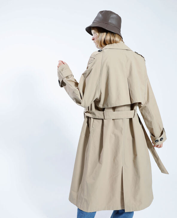 Trench long écru - Pimkie