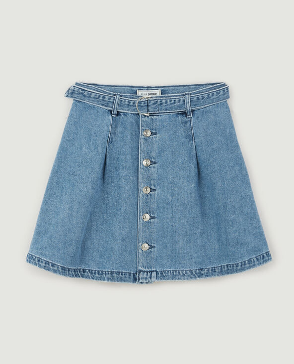 Jupe trap ze en jean